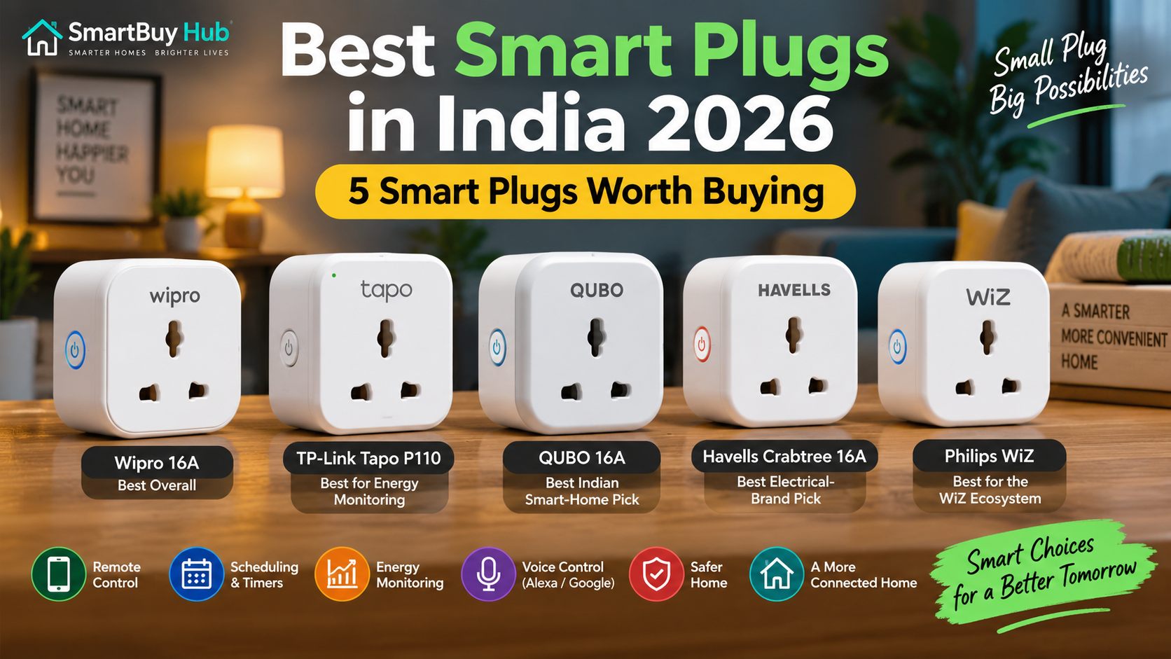 Best smart plugs in India 2026 – 5 smart plugs worth buying